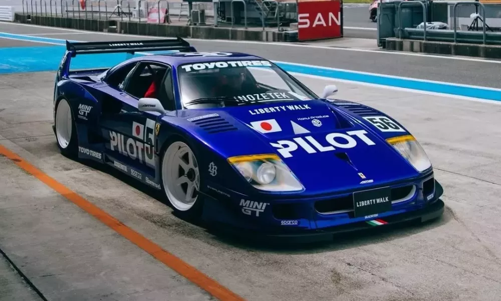 Đến huyền thoại như Ferrari F40 cũng khó thoát khỏi suy nghĩ độ xe của Liberty Walk- Ảnh 1. Đến huyền thoại như Ferrari F40 cũng khó thoát khỏi suy nghĩ độ xe của Liberty Walk- Ảnh 1.