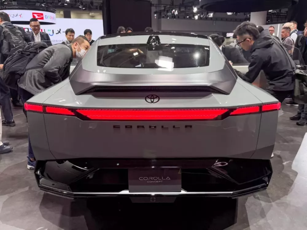 Thiết kế phía sau của Toyota Corolla Concept 