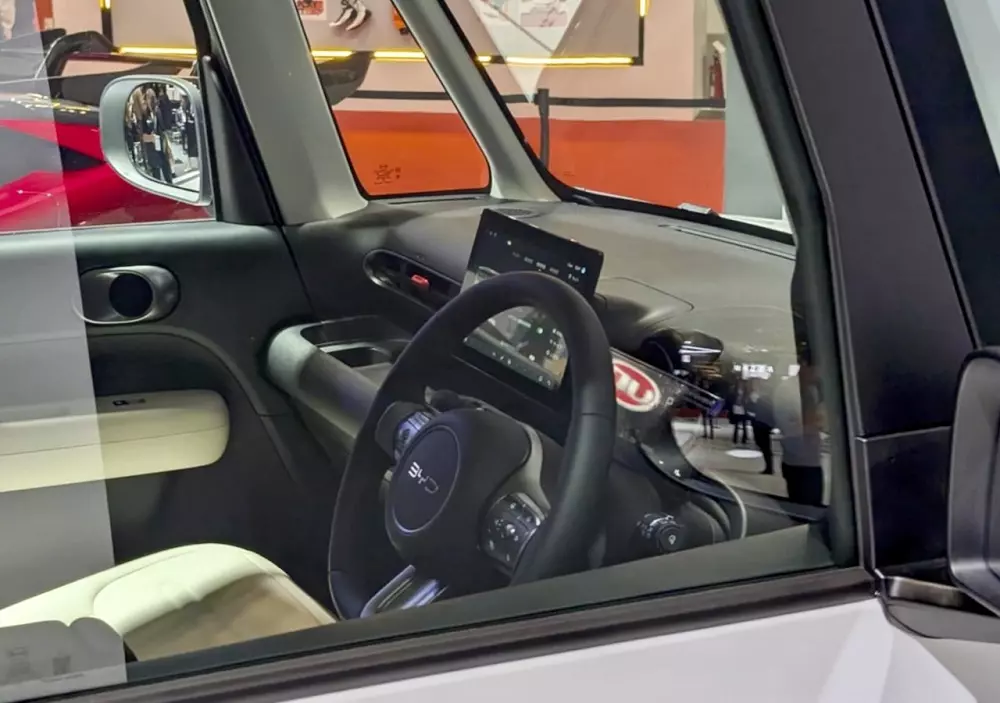 Nội thất bên trong BYD Racco 