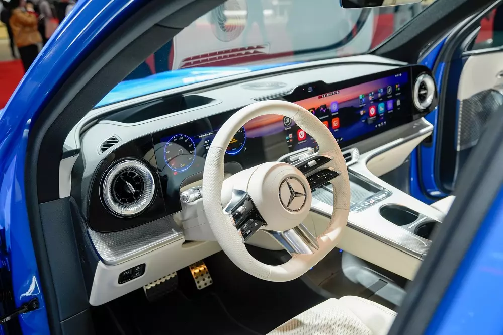 Khoang lái của Mercedes-Benz GLC EQ Khoang lái của Mercedes-Benz GLC EQ