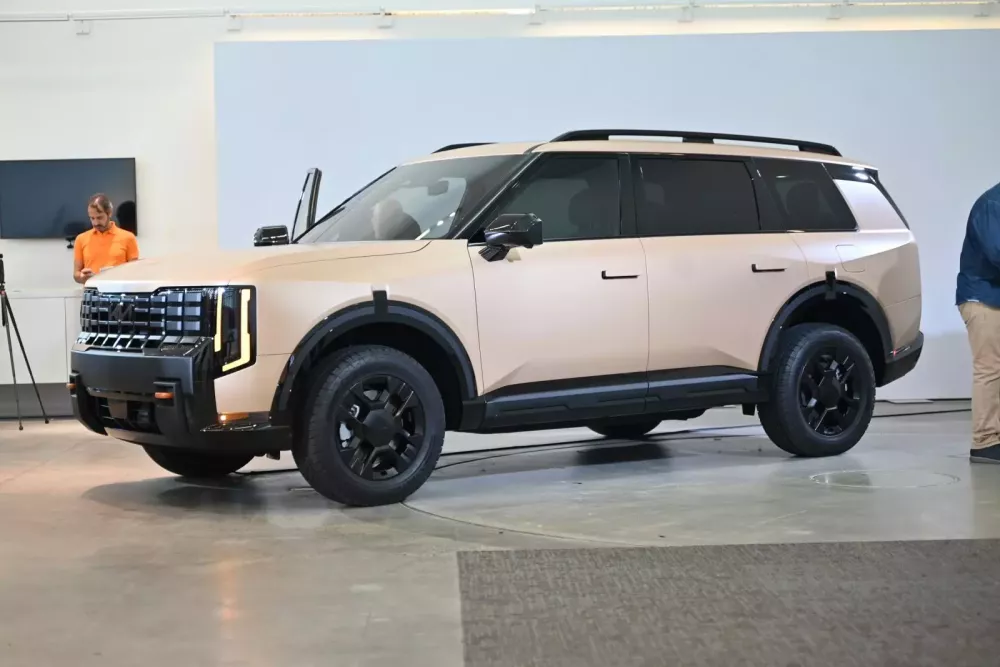 Cận cảnh Kia Telluride 2027: Nhìn na ná Range Rover bản mới- Ảnh 3. Cận cảnh Kia Telluride 2027: Nhìn na ná Range Rover bản mới- Ảnh 3.