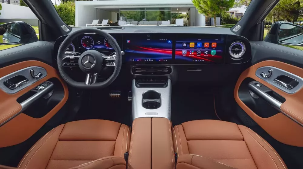 Nội thất của Mercedes-Benz GLB 2026