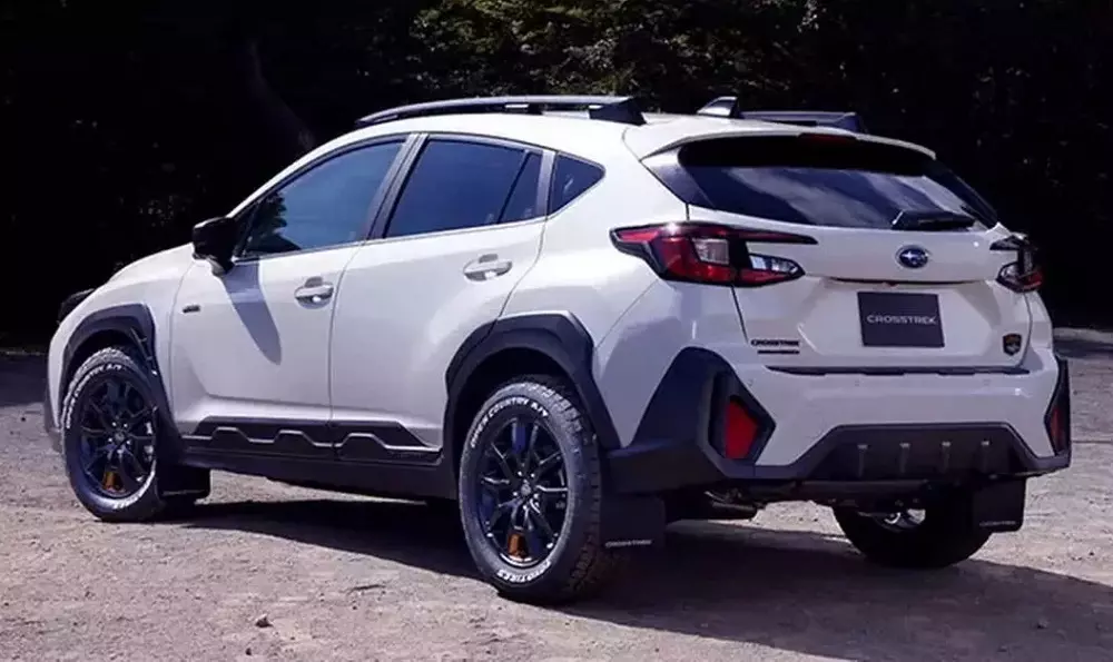 Subaru Crosstrek Wilderness Edition sở hữu một số chi tiết được phủ một bề mặt nhám để chống trầy xước