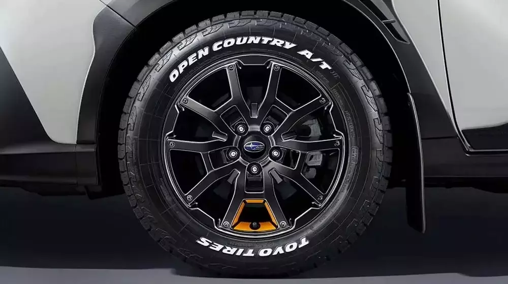 Mâm 17 inch của Subaru Crosstrek Wilderness Edition 