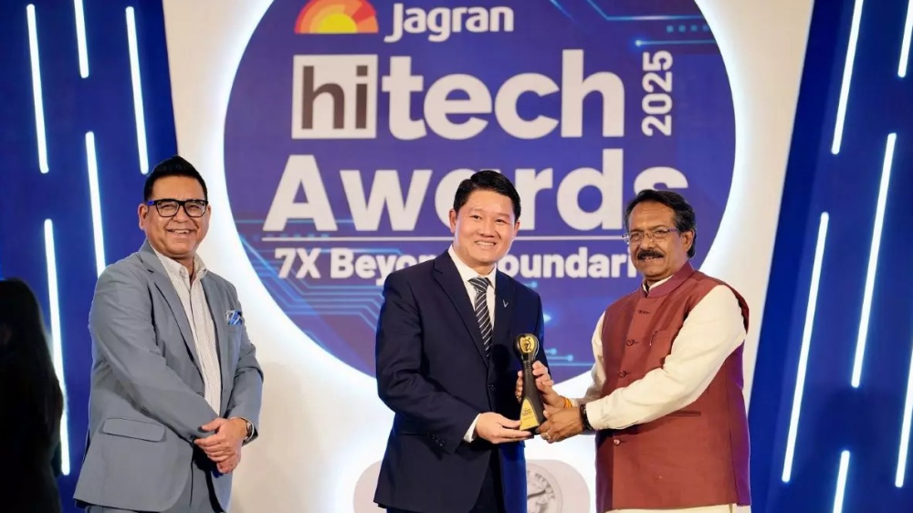 VinFast nhận giải “Nhà sản xuất xe điện của năm” tại Jagran Hi-Tech Awards, Ấn Độ- Ảnh 1.