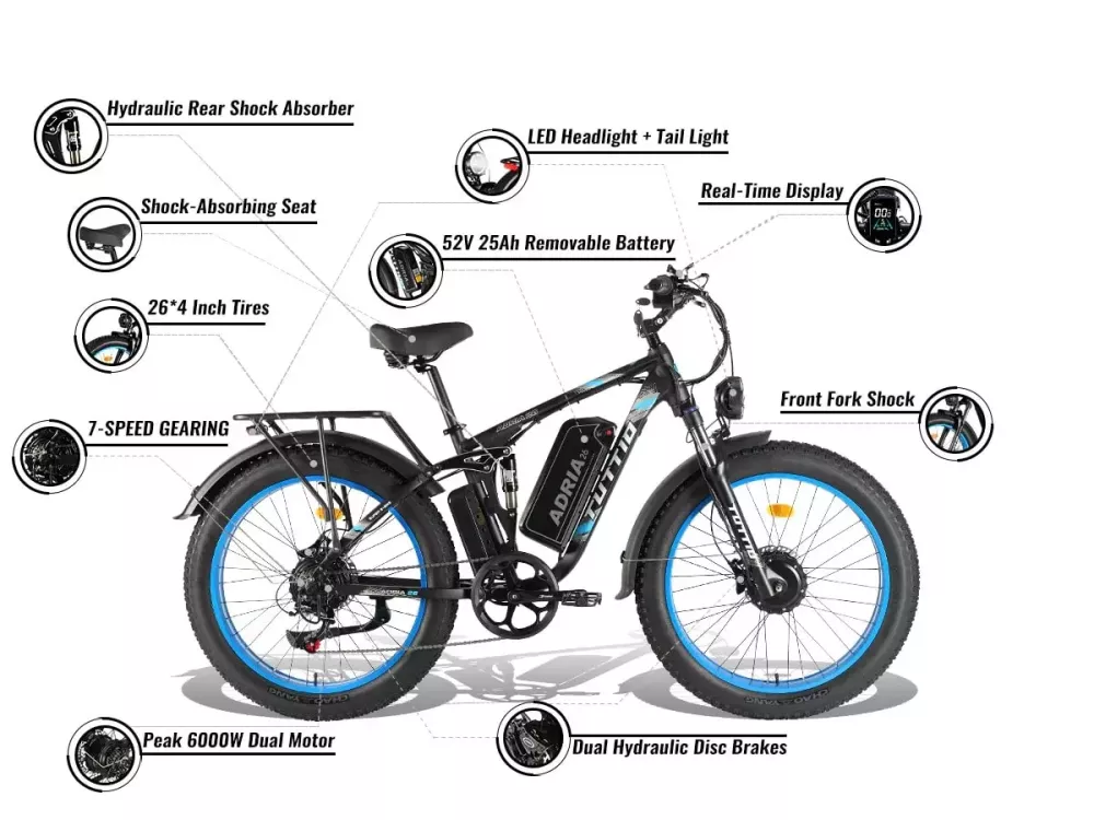 Xe đạp điện Trung Quốc có thể chạy đến 74 km/h, giá 36,9 triệu đồng- Ảnh 1.
