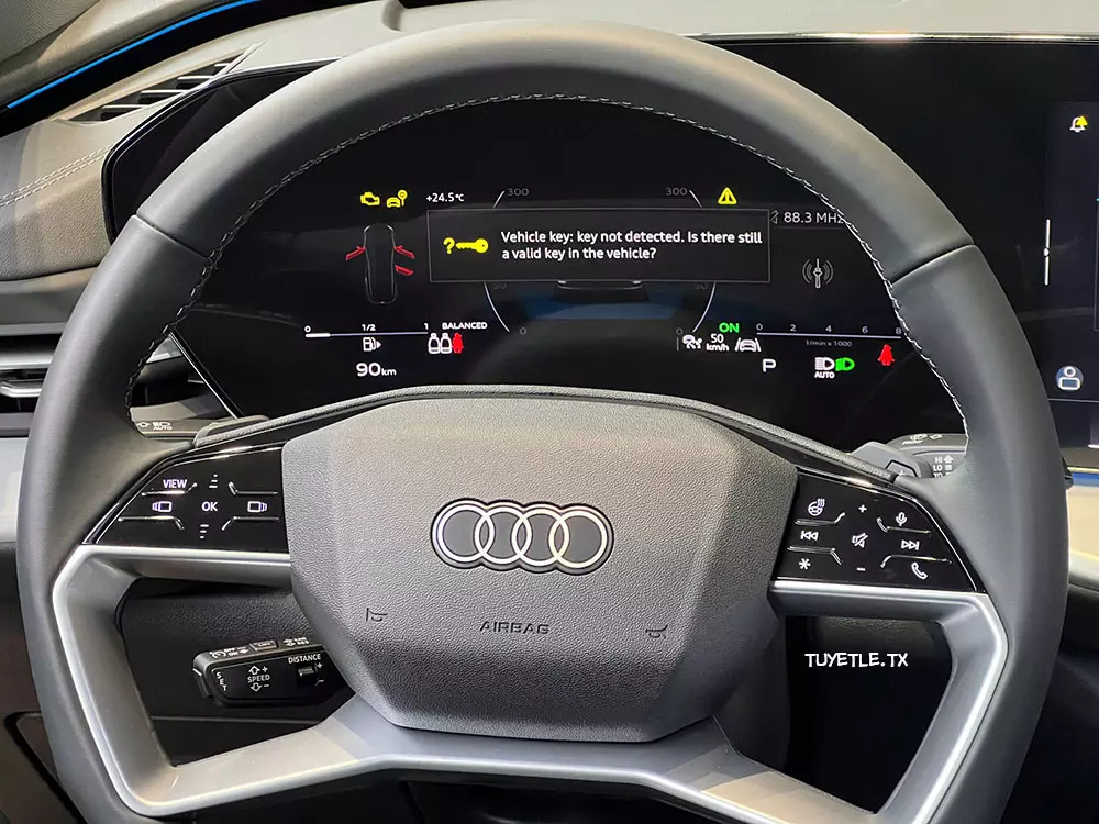 Bảng đồng hồ kỹ thuật số của Audi Q5 