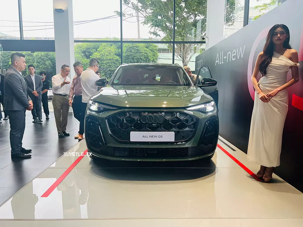 Audi Q5 2026 được trang bị thiết kế đầu xe mới