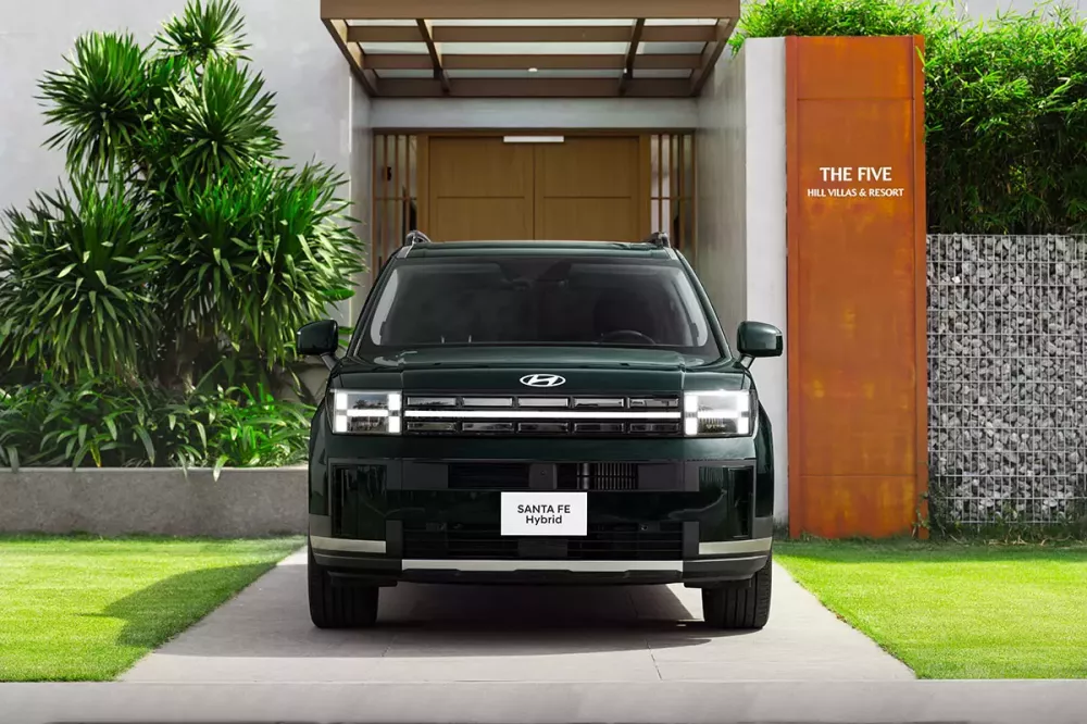 Hyundai Santa Fe Hybrid 2026 có thiết kế như các phiên bản máy xăng Hyundai Santa Fe Hybrid 2026 có thiết kế như các phiên bản máy xăng