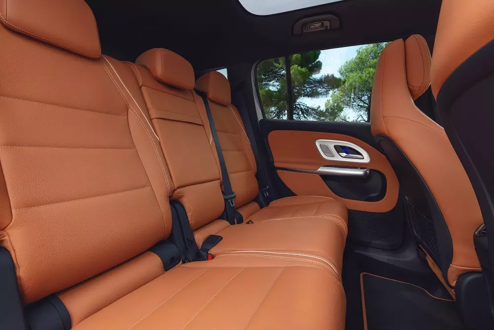 Hàng ghế thứ hai của Mercedes-Benz GLB 2026 Hàng ghế thứ hai của Mercedes-Benz GLB 2026