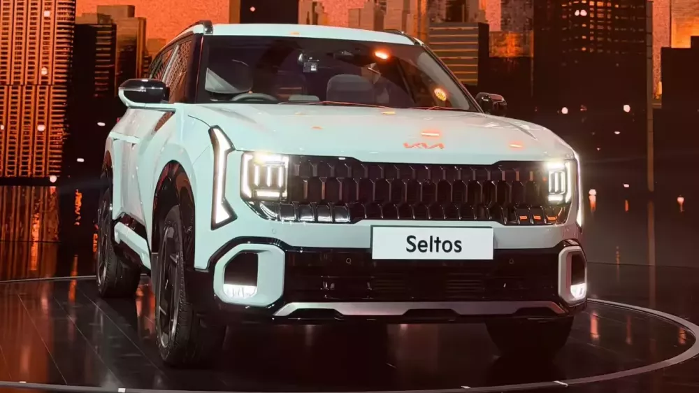 Kia Seltos 2026 sở hữu thiết kế cứng c&aacute;p hơn trước