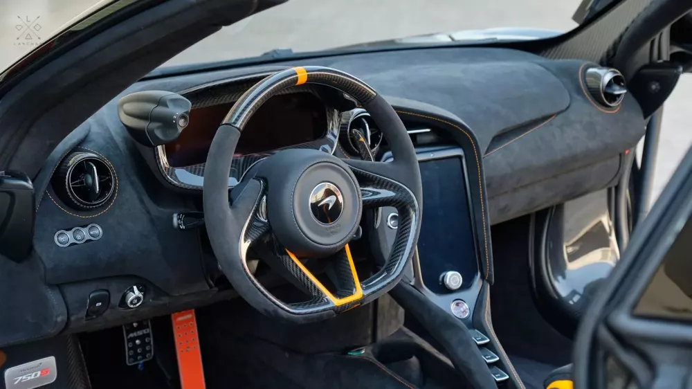 Chi&ecirc;m ngưỡng si&ecirc;u xe McLaren 750S Spider Orange Coriolis vừa &ldquo;cập bến&rdquo; Việt Nam, gi&aacute; ch&iacute;nh h&atilde;ng gần 30 tỷ đồng- Ảnh 11.