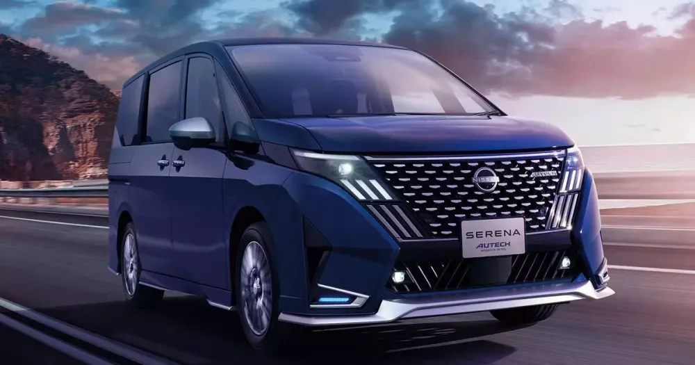 Nissan Serena 2026 với g&oacute;i Autotech  Line