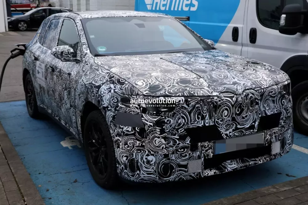 BMW iX1 2028 bắt gặp với nội thất tương tự iX3- Ảnh 4.