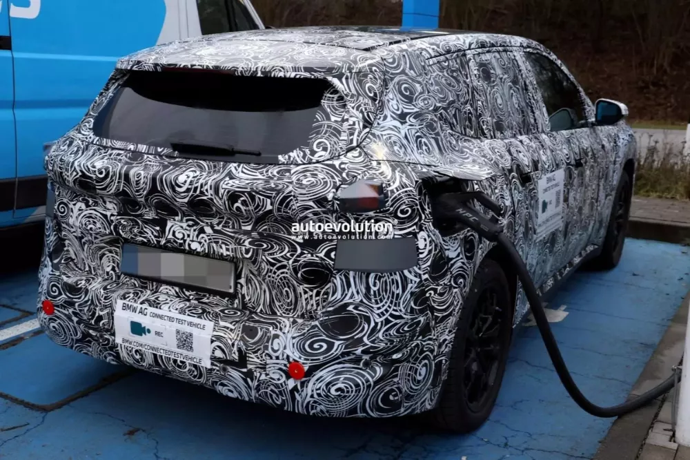 BMW iX1 2028 bắt gặp với nội thất tương tự iX3- Ảnh 5.