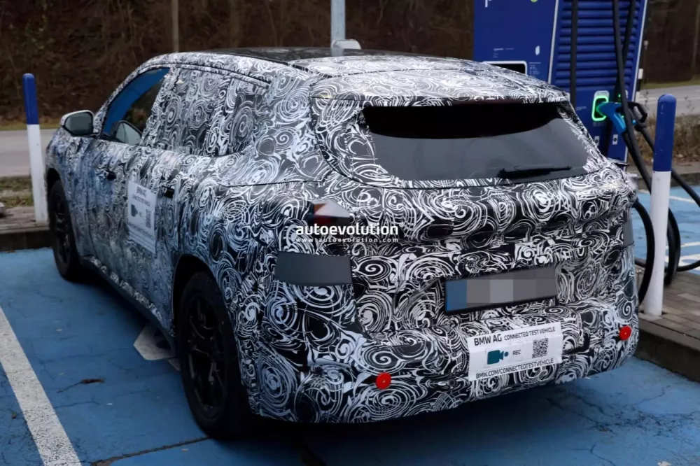 BMW iX1 2028 bắt gặp với nội thất tương tự iX3- Ảnh 7.