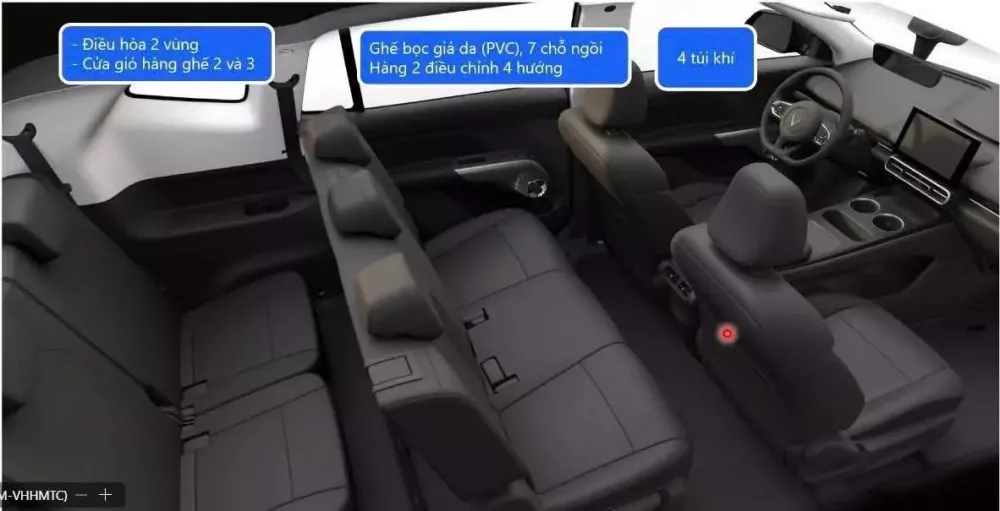VinFast Limo Family sở hữu nội thất 7 chỗ ngồi VinFast Limo Family sở hữu nội thất 7 chỗ ngồi