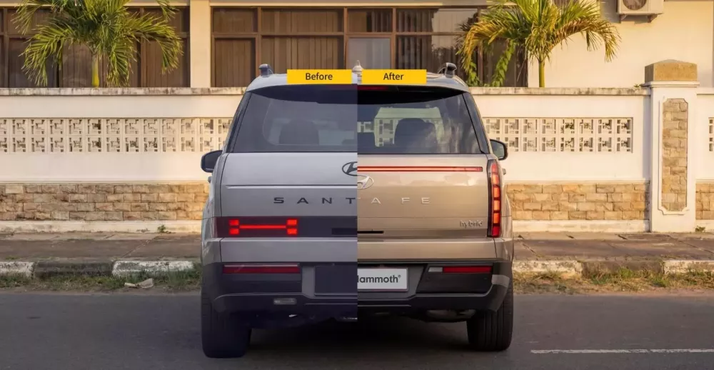 Liệu bạn c&oacute; th&iacute;ch kiểu đ&egrave;n hậu mới tr&ecirc;n Hyundai Santa Fe 2027?- Ảnh 3.