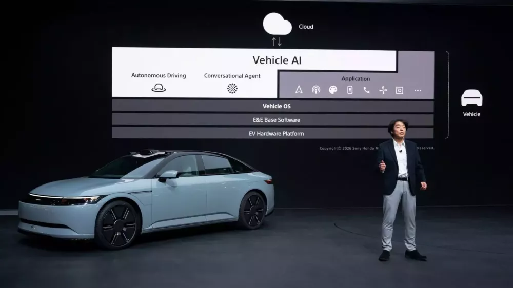 Ngắm nhìn SUV Afeela hoàn toàn mới của liên doanh xe điện Honda và Sony- Ảnh 1. Ngắm nhìn SUV Afeela hoàn toàn mới của liên doanh xe điện Honda và Sony- Ảnh 1.