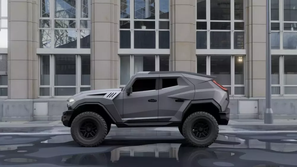 Rezvani Tank 2026 được trang bị động cơ Demon V8 1000 m&atilde; lực, c&oacute; khả năng chống đạn, gi&aacute;...- Ảnh 3.
