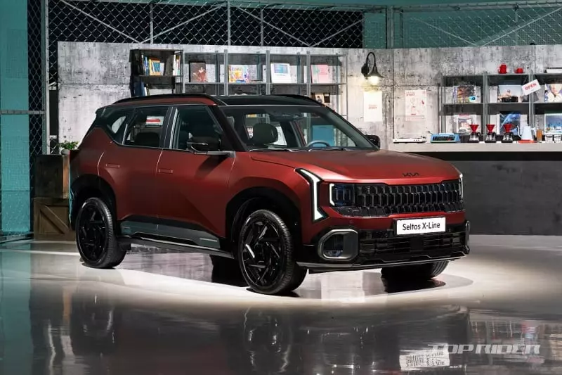 Kia Seltos 2026 bản X-Line với thiết kế thể thao hơn