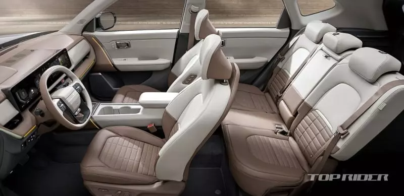 Nội thất b&ecirc;n trong Kia Seltos 2026 rộng r&atilde;i hơn trước