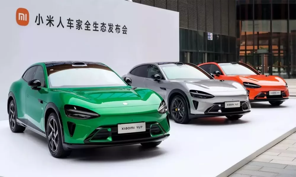 Xiaomi YU7 vươn lên dẫn đầu doanh số tại Trung Quốc, Tesla Model Y tụt xuống hạng 20 - Ảnh 1. Xiaomi YU7 vươn lên dẫn đầu doanh số tại Trung Quốc, Tesla Model Y tụt xuống hạng 20 - Ảnh 1.