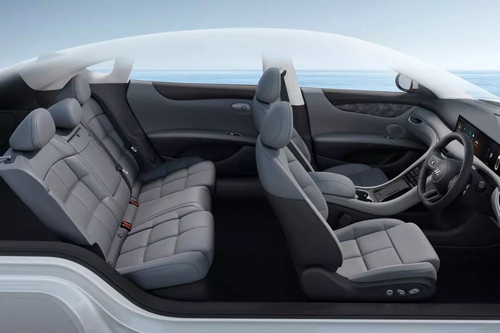 Nội thất của MG IM5 tạo cảm gi&aacute;c sang trọng