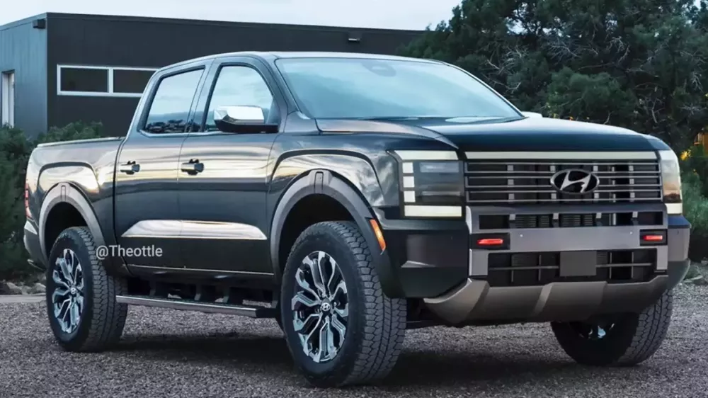 Hyundai "thai ngh&eacute;n" xe b&aacute;n tải cỡ trung mới, đối đầu Ford Ranger - Ảnh 1.