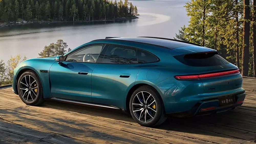 Xe điện "mới toanh" SAIC Z7 gây tranh cãi vì thiết kế "vay mượn" từ Porsche Taycan và Xiaomi SU7 - Ảnh 9. Xe điện "mới toanh" SAIC Z7 gây tranh cãi vì thiết kế "vay mượn" từ Porsche Taycan và Xiaomi SU7 - Ảnh 9.