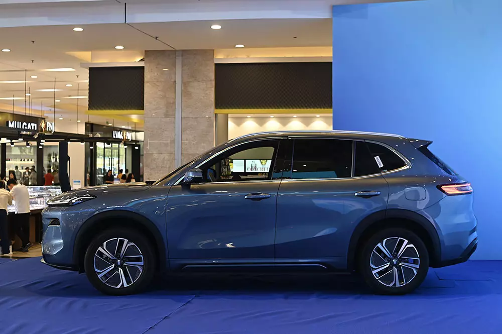 Geely EX5 EM-i có kích thước vượt trội trong phân khúc SUV cỡ C Geely EX5 EM-i có kích thước vượt trội trong phân khúc SUV cỡ C