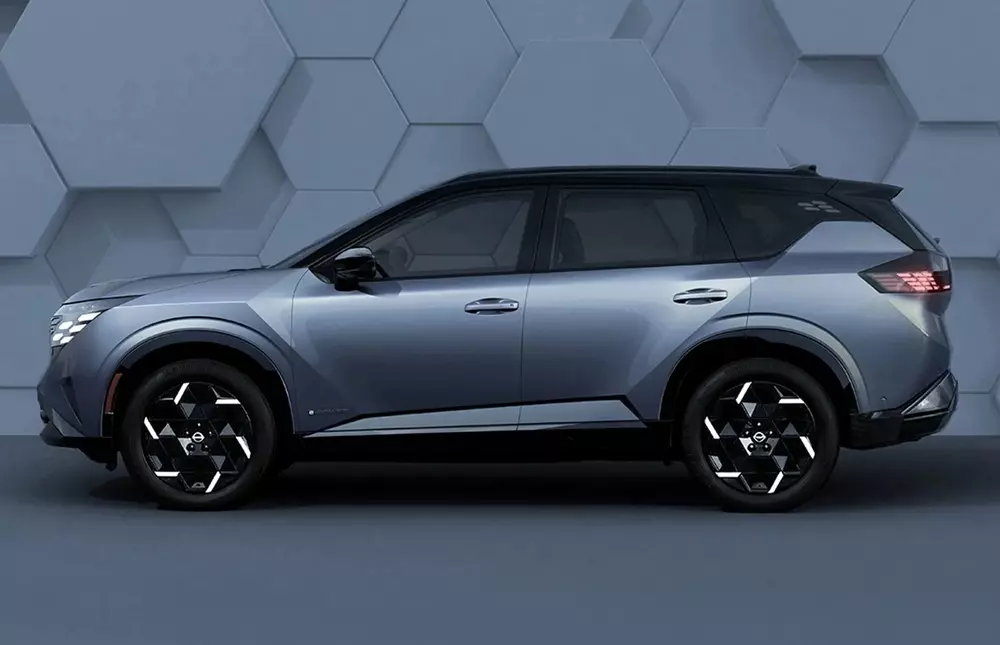 Nissan X-Trail thế hệ mới được h&eacute; lộ thiết kế, d&ugrave;ng động cơ e-Power tiết kiệm xăng - Ảnh 3.