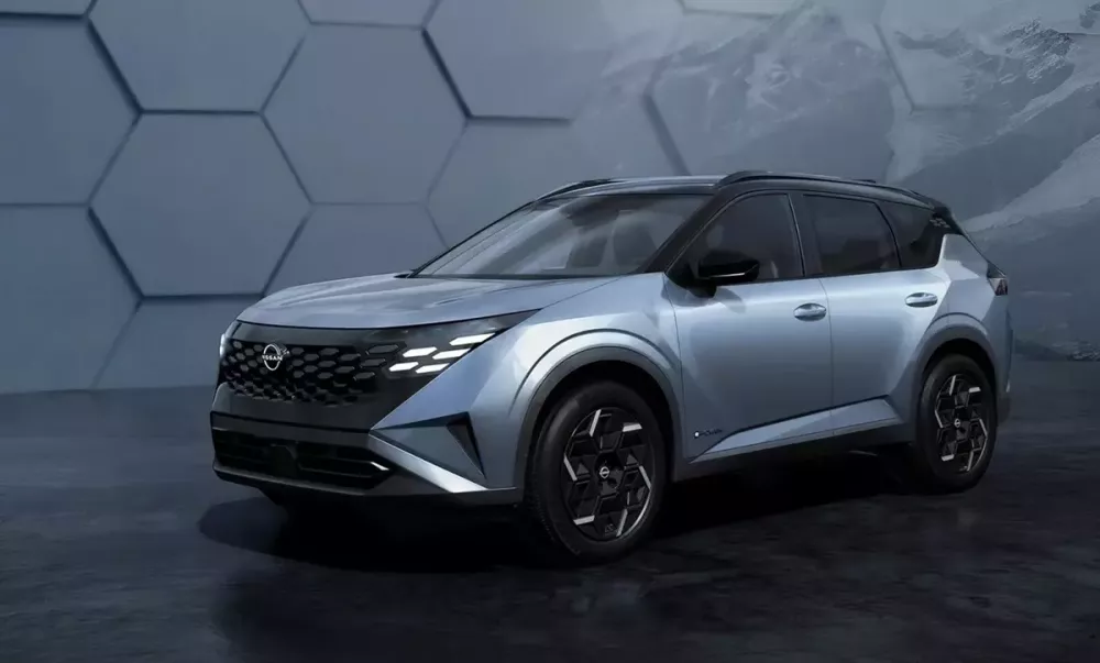 Nissan X-Trail thế hệ mới được h&eacute; lộ thiết kế, d&ugrave;ng động cơ e-Power tiết kiệm xăng - Ảnh 1.