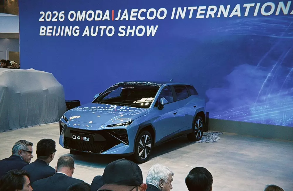 Omoda O4 tiếp tục được trưng b&agrave;y trước thời điểm b&aacute;n ra, sắp lắp r&aacute;p tại Việt Nam