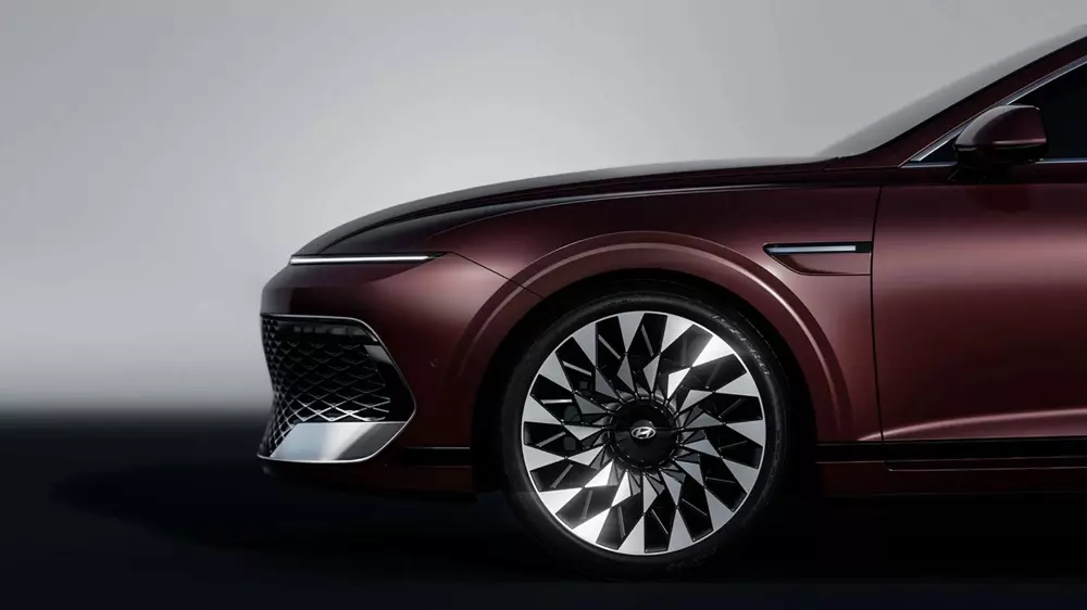 Bộ m&acirc;m hợp kim đa chấu mới của Hyundai Grandeur 2027 