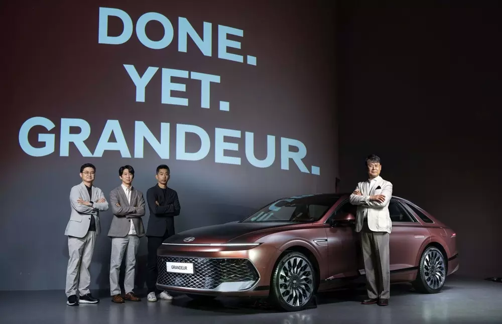 Sedan tiệm cận xe sang Hyundai Grandeur 2026 ch&iacute;nh thức ra mắt