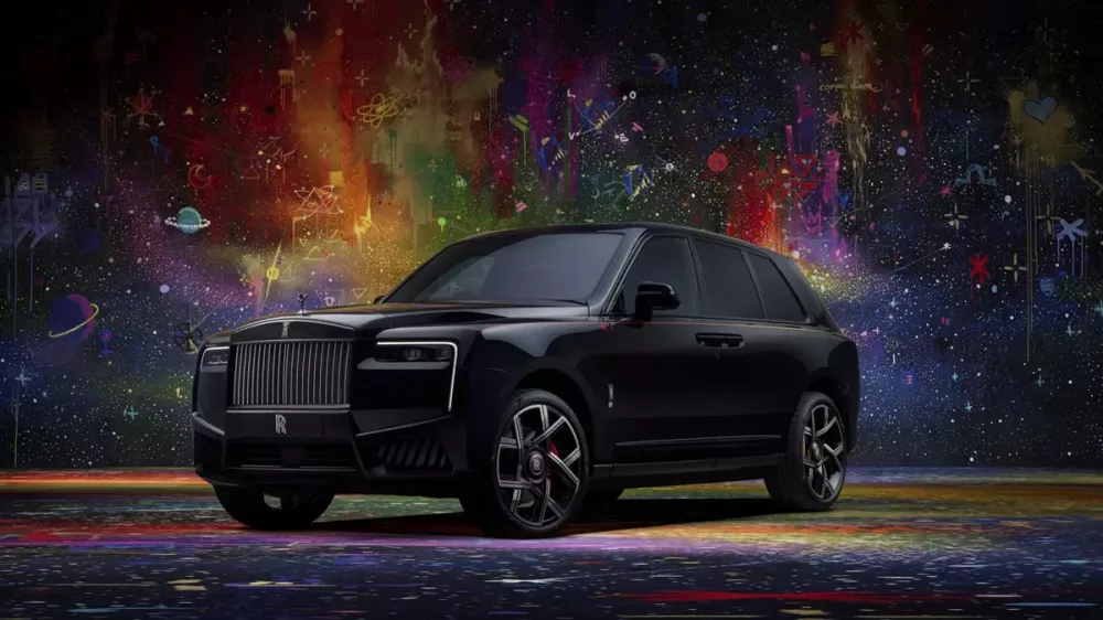 Rolls-Royce Black Badge Cullinan by Cyril Kongo sở hữu t&ocirc;ng m&agrave;u đen chủ đạo