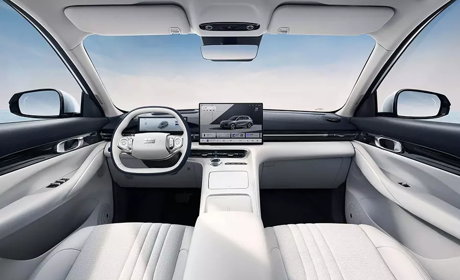 Thiết kế nội thất của Geely EX5 2026 giữ nguy&ecirc;n như cũ