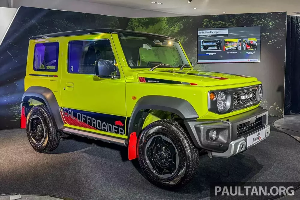 Suzuki Jimny nhận loạt n&acirc;ng cấp đ&aacute;ng gi&aacute;, th&ecirc;m phi&ecirc;n bản Rhino Plus với thiết kế bắt mắt hơn