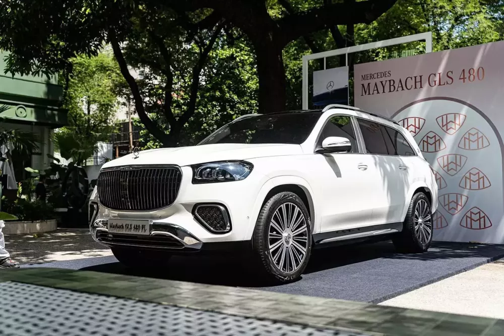 Ngắm h&igrave;nh ảnh "bằng xương, bằng thịt" của Mercedes-Maybach GLS 480 4Matic 2027 mới ra mắt Việt Nam - Ảnh 1.