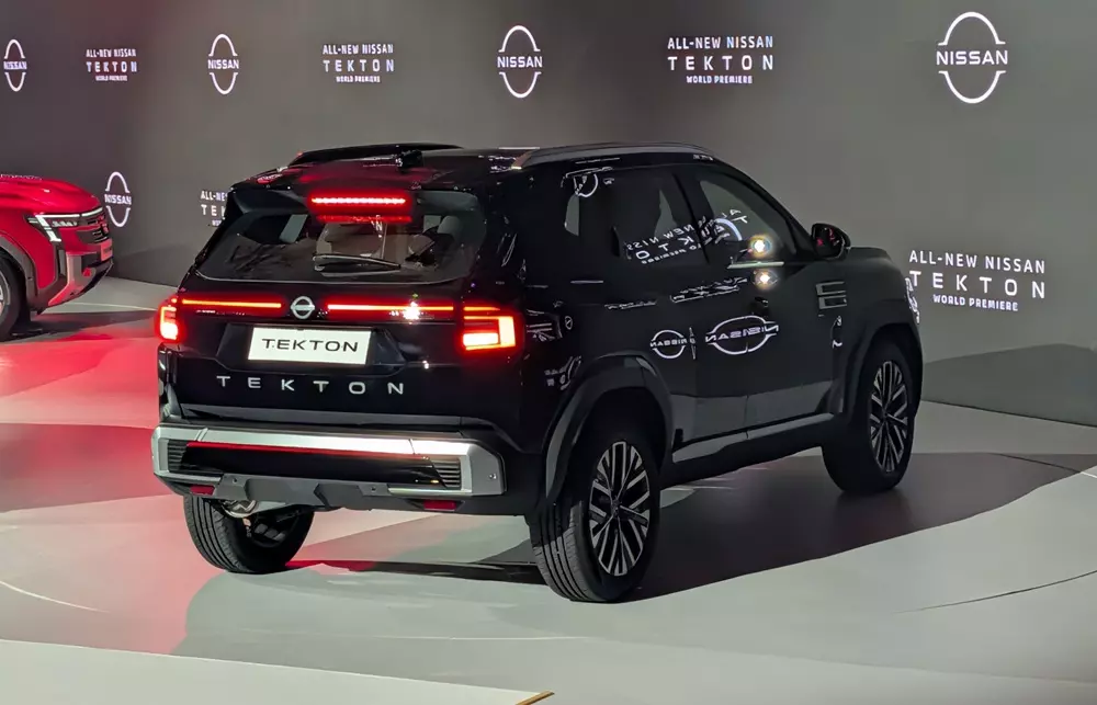 Nissan Tekton ra mắt với thiết kế như Patrol thu nhỏ, gi&aacute; si&ecirc;u rẻ, cạnh tranh Hyundai Creta - Ảnh 4.