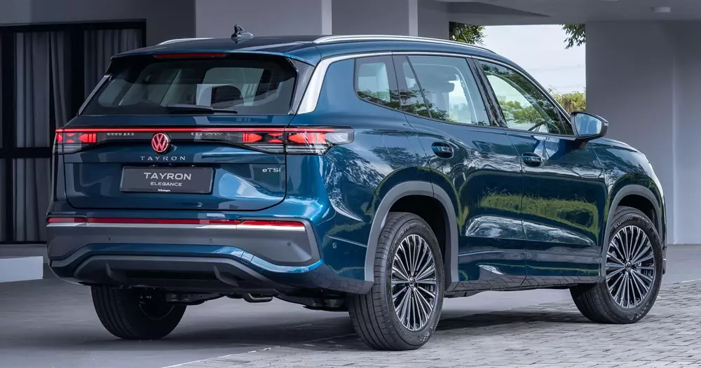 Volkswagen Tayron m&agrave;u xanh dương