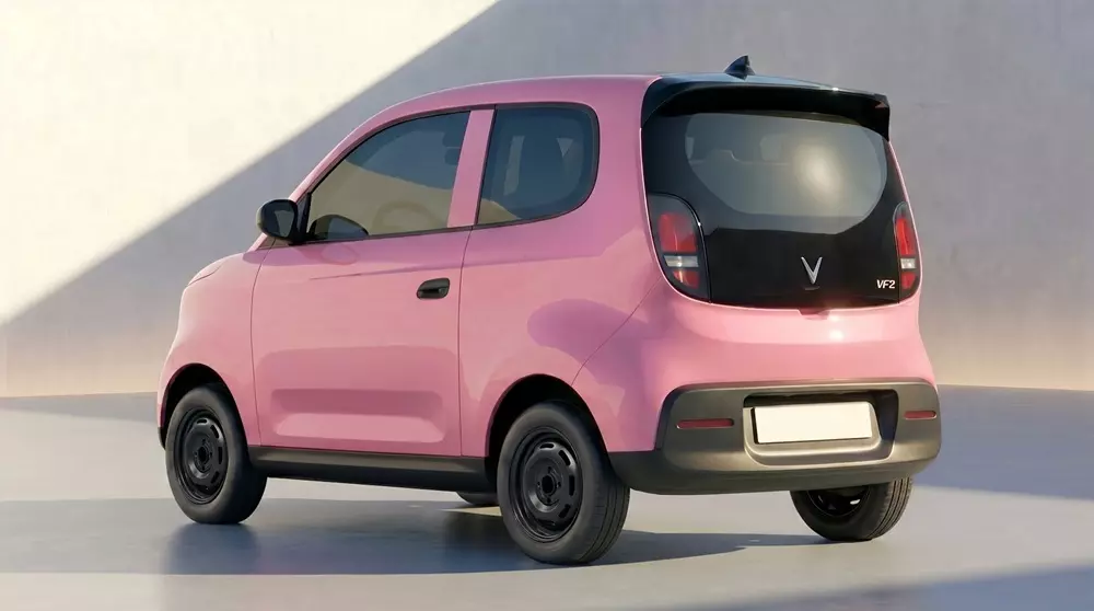 VinFast VF 2 m&agrave;u hồng Rose Pink