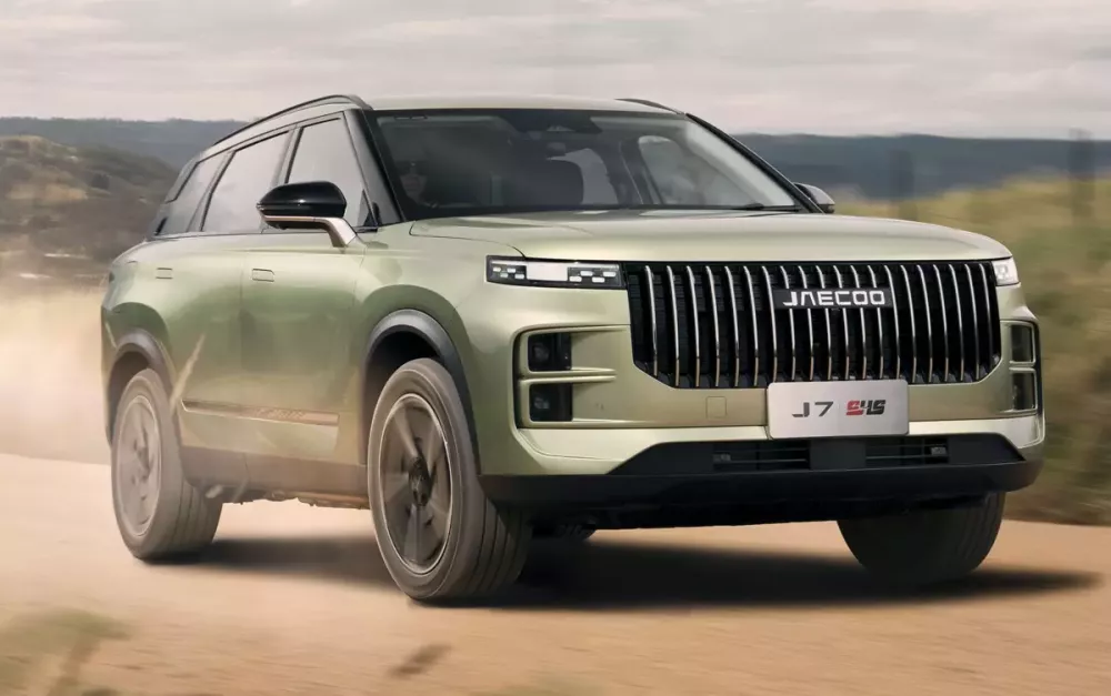 Jaecoo J7 PHEV AWD ra mắt với động cơ mạnh mẽ hơn và giá đắt hơn