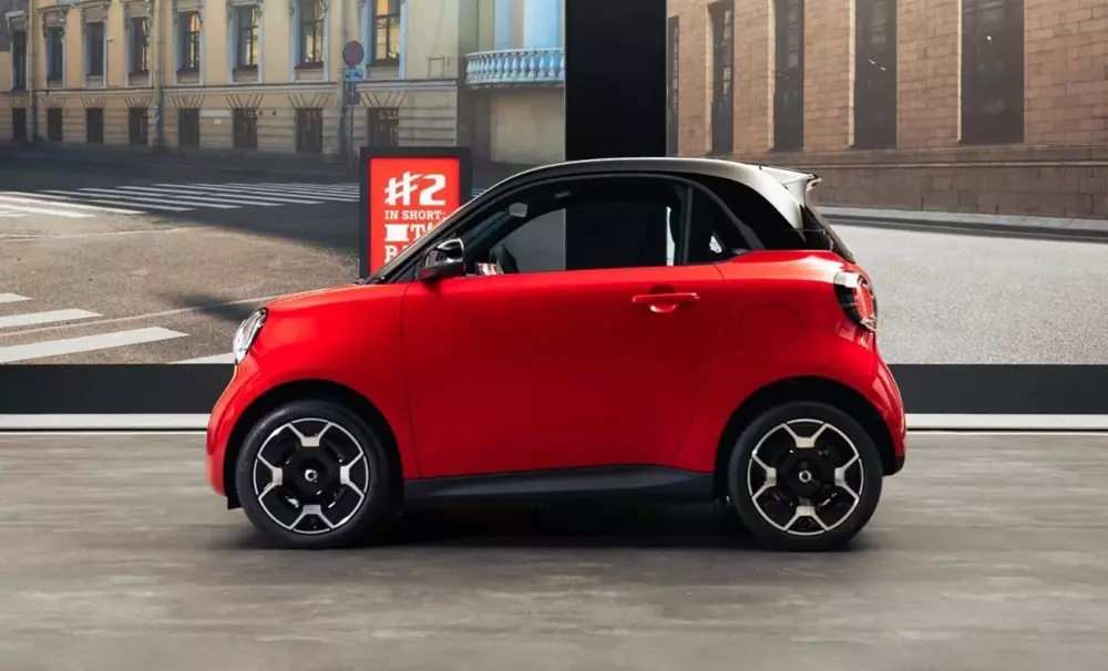 Smart #2 d&agrave;i chưa đến 2,8 m&eacute;t