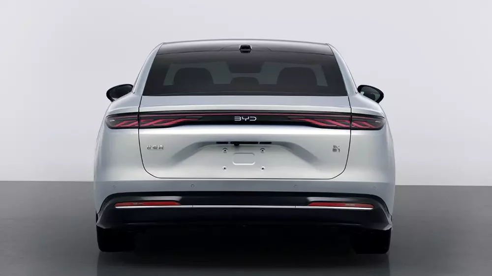 Khu vực phía sau của BYD Han 2027 đã được làm mới