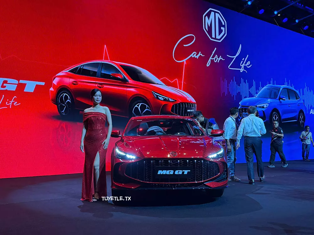MG5 thế hệ mới tr&igrave;nh l&agrave;ng tại Việt Nam dưới c&aacute;i t&ecirc;n MG GT, gi&aacute; từ 512 triệu đồng - Ảnh 3.