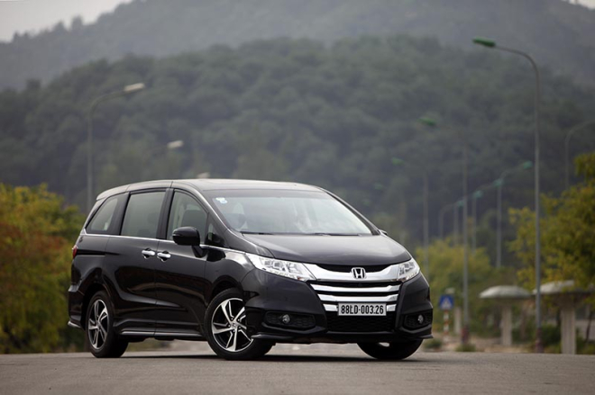 Thiết kế ngoại thất của Honda Odyssey\