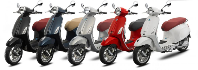 Tuỳ chọn màu Vespa Primavera iGet Tuỳ chọn màu Vespa Primavera iGet