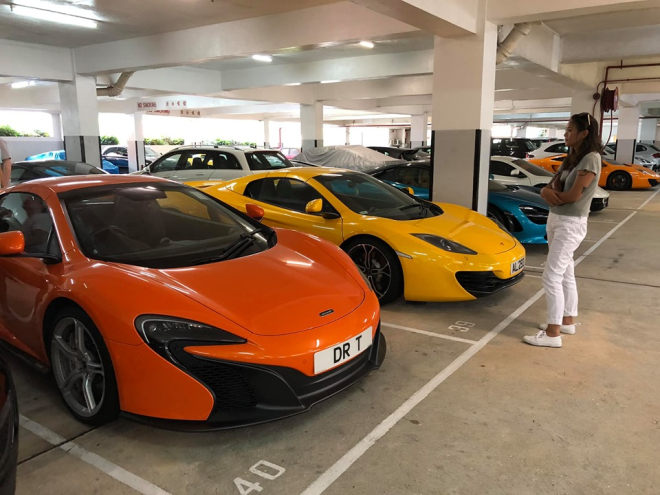 D&agrave;n si&ecirc;u xe McLaren của giới nh&agrave; gi&agrave;u Hương Cảng